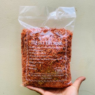  Tép Sấy Tây Ninh 500G Ăn Bánh Tráng Trộn xôi bánh tráng nướng -Sỉ Số lượng lớn 