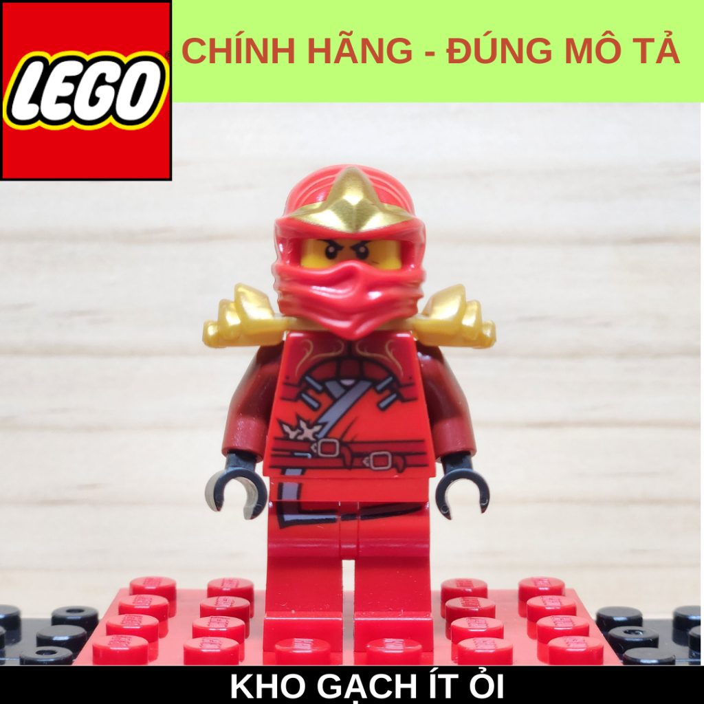 REAL - Kai ZX - Like new 99% (MŨ NEW) - Lego Ninjago