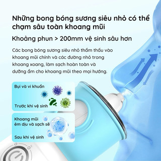 Máy vệ sinh mũi iSmile EN50S - Phương pháp hiện đại chăm sóc sức khoẻ hô hấp cho bé và cả gia đình.