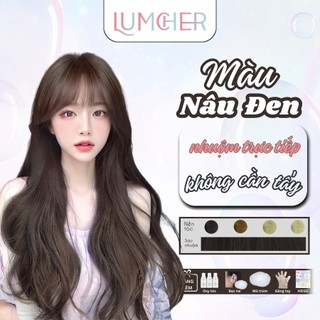  Thuốc nhuộm tóc Nâu Đen tại nhà chính hãng Lumcher TNT LC43 Hàng nhập khẩu chính hãng chất lượng vượt trội 