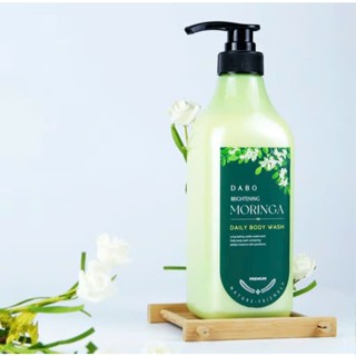 Sữa tắm dạng gel Dabo MORINGA Body Wash hương hoa chùm ngây thơm mát mịn da (750ml)