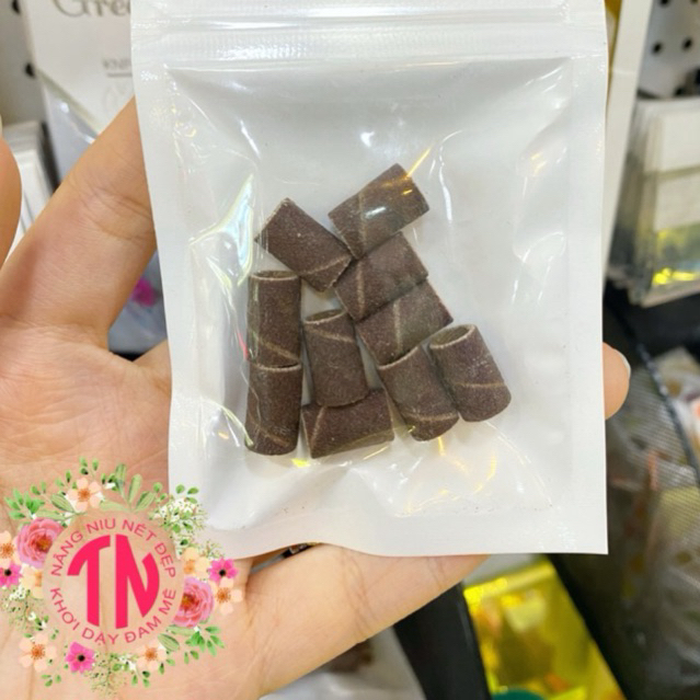 Đầu mài nhám mịn - giấy ( 10 đầu )