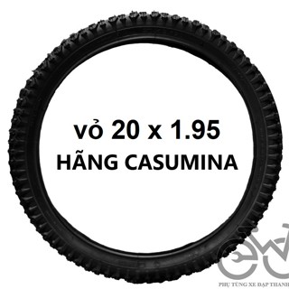 Lốp Xe Đạp Leo Núi 20x1.95 CASUMINA. Ruột xe đạp CASUMINA
