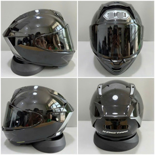 mũ bảo hiểm SH.OEI X15 Đen bóng chất lượng cao Mút lót cải tiến siêu dày hệ thống khoá D chống Bung khi va đập