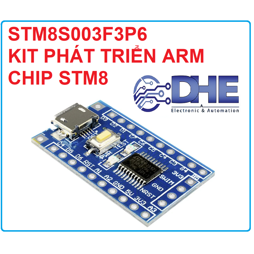 STM8S003F3P6 KIT PHÁT TRIỂN ARM - CHIP STM8