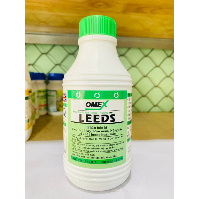 Leeds (500ml) Chống vàng lá, bạc lá, vàng lá gân xanh do thiếu Magie