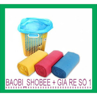 Combo 1kg túi đựng rác cuộn chất liệu dai , đẹp sử dụng đựng rác tiện lợi_túi rác