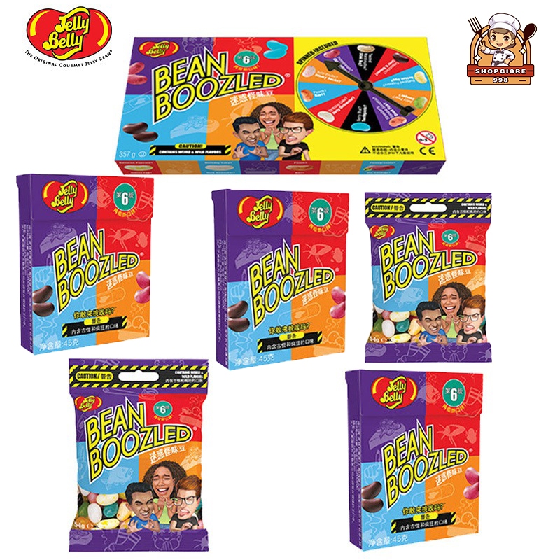 Kẹo thối Jelly Belly Bean Boo.ed 54g (TQ) kẹo thúi