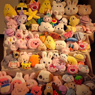 (NGẪU NHIÊN) Charms cài áo gấu, nhân vật chất bông dễ thương mềm mịn dễ thương nhiều màu Kozoda Women C1