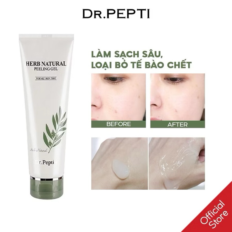 TẨY DA CHẾT DR PEPTI HERB NATURAL PEELING GEL