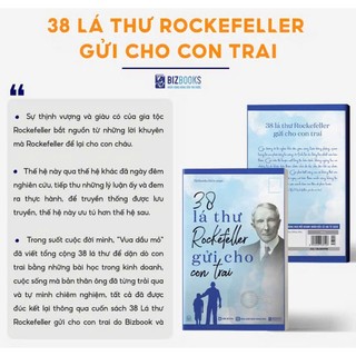 Sách - 38 Lá thư Rockefeller gửi cho con trai