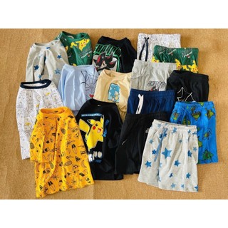 Bộ cotton bé trai 2-10y