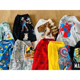 Bộ cotton bé trai 2-10y