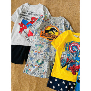 Bộ cotton bé trai 2-10y