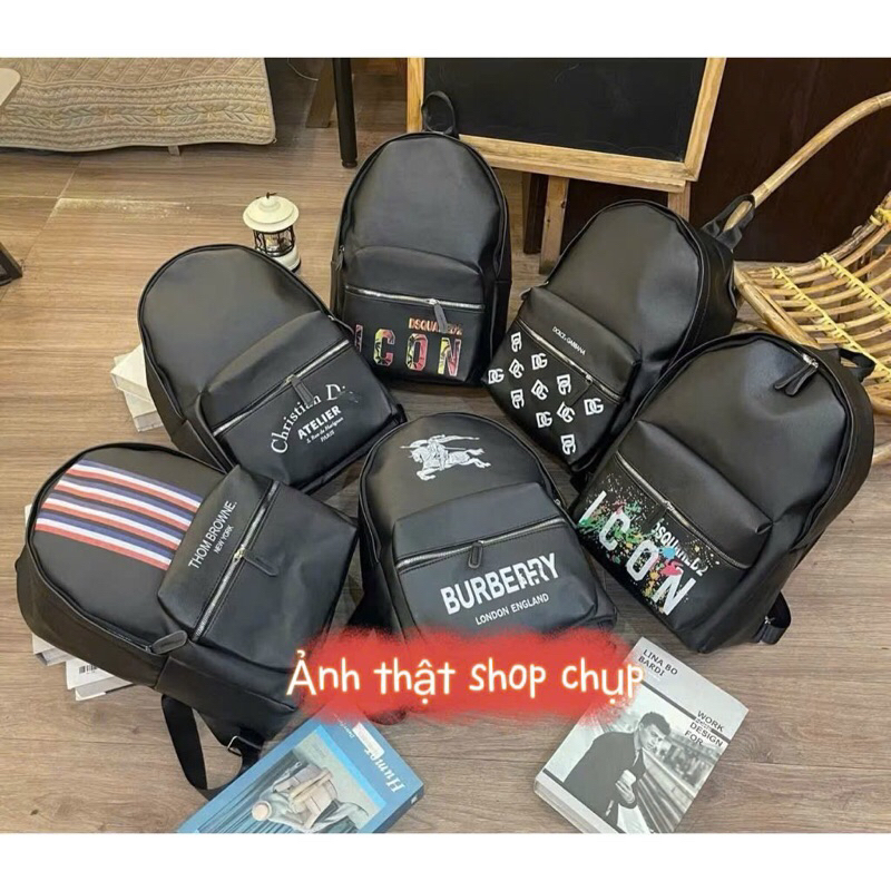 BALO DA PU CAO CẤP ( chống bụi, chống nước ) Đựng laptop 15”6 inch thời trang