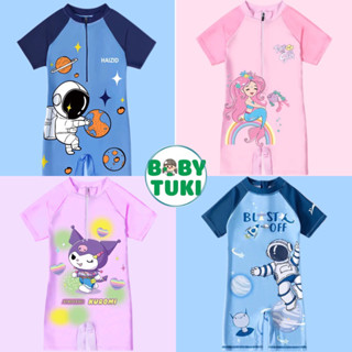 Đồ bơi bé trai bé gái Tukibaby liên thân hoạ tiết siêu xinh size nhí+đại 10-40kg, đồ bơi cho bé trai bé gái 4 màu