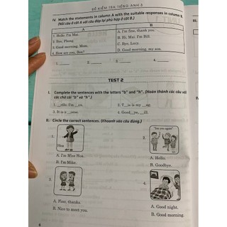 Sách - Đề kiểm tra Tiếng Anh 3