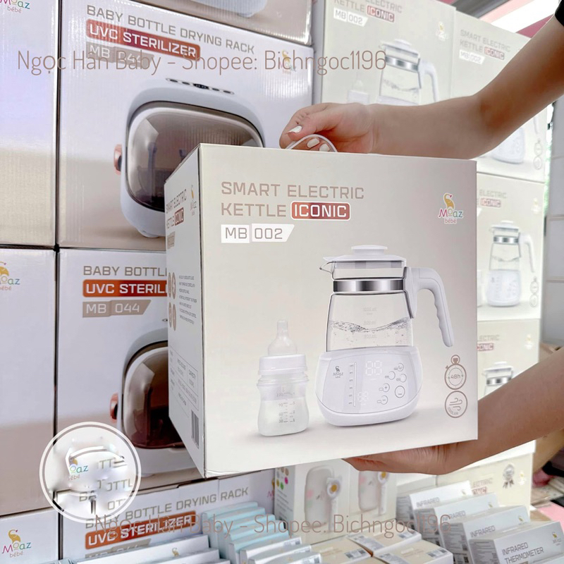 Bình đun nước, pha sữa thông minh Moaz BéBé MB002