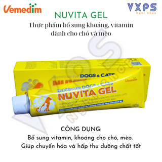 Nuvita Gel – Gel Dinh Dưỡng Chó Mèo Việt Nam, Kích Thích Ăn Uống Tốt