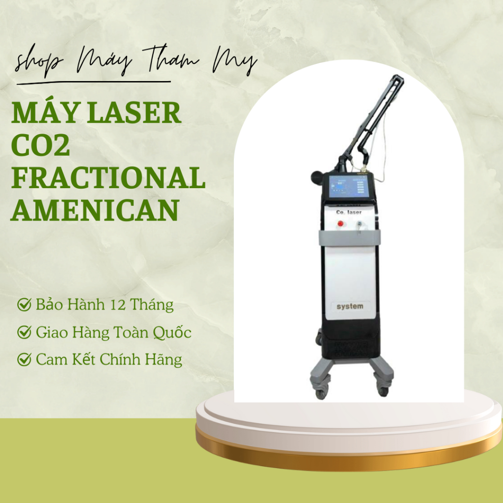 Máy Laser CO2 Fractional System | Laser Fractional Xoá Sẹo, Tái Tạo Trẻ Hoá Da SPA Medical