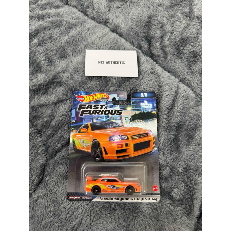 Xe Hot Wheels Nissan Skyline GT-R R34 Cam
