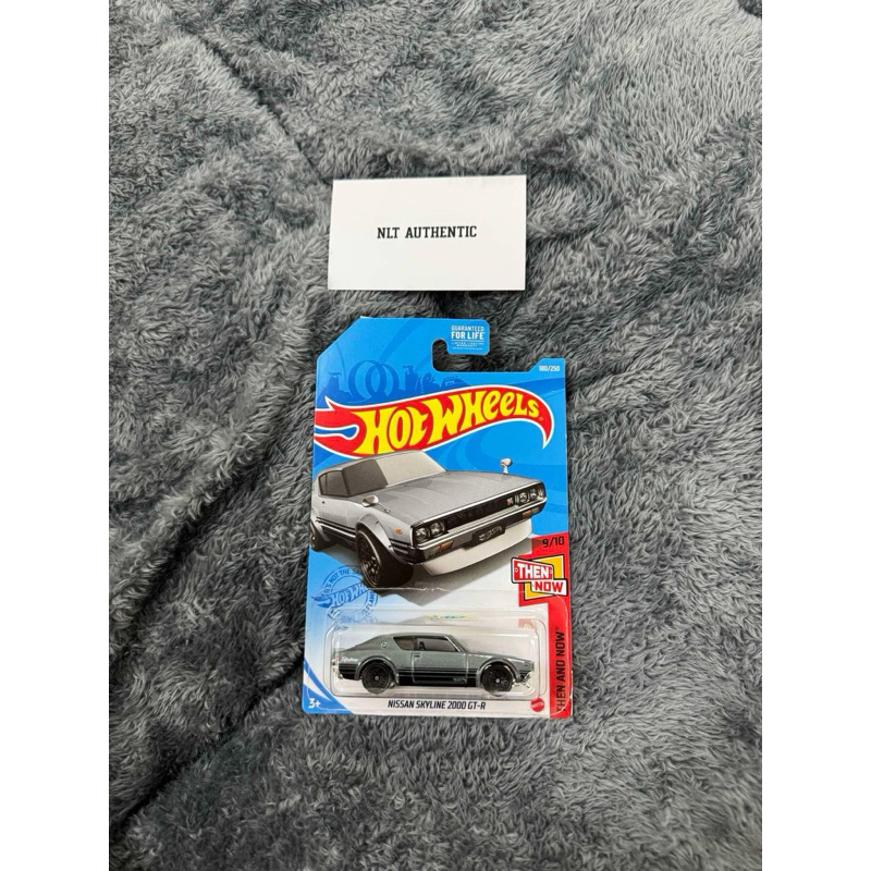 Xe Hot Wheels Nissan Skyline 2000 GT-R Card Mỹ