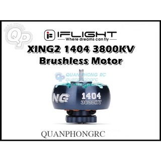 Motor iFlight XING 2 1404 3800KV Brushless Motor Unibell  1 cái  