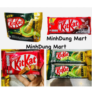 Bịch 6 thanh Kitkat phủ socola sữa 102g