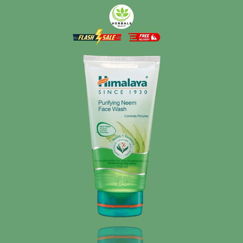 Sữa rửa mặt giảm mụn mờ thâm Himalaya Purifying Neem Face Wash 150ml