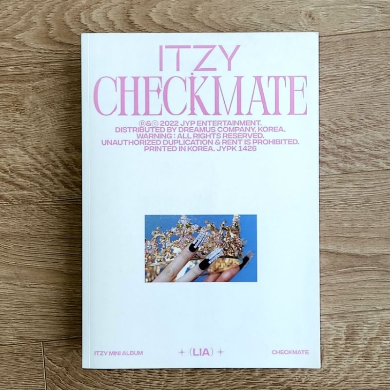 [ALBUM RỖNG] Album ITZY CHECKMATE ver Lia (mặc định df)_ Album ITZY Checkmate_ Album Lia_ Whale shop