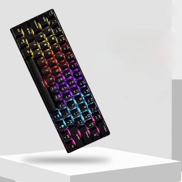 NEW Bàn phím cơ có dây Gaming K61 LED RGB hỗ trợ chơi game | BigBuy360 - bigbuy360.vn