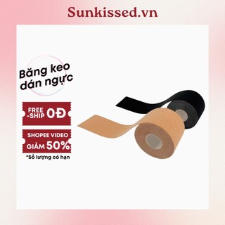 Miếng dán nâng ngực Cuộn băng dán Chống xệ Tạo khe Đa năng Nhiều kiểu dùng Sunkissed