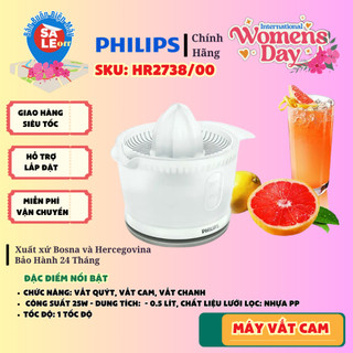 Máy vắt cam HR2738/00 Vắt quýt, Vắt cam, Vắt chanh