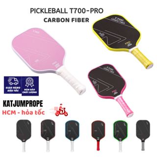 (HCM - hỏa tốc) VỢT PICKLEBALL T700 PRO CAO CẤP - phủ carbon khối lượng siêu nhẹ mặt nhám bám bóng