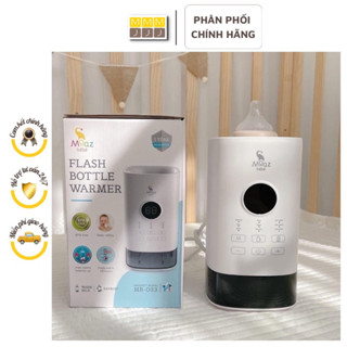 Máy hâm sữa thông minh siêu tốc Moaz bebe MB033, hâm sữa nhanh chóng có chế độ rã đông sữa - minjeebaby