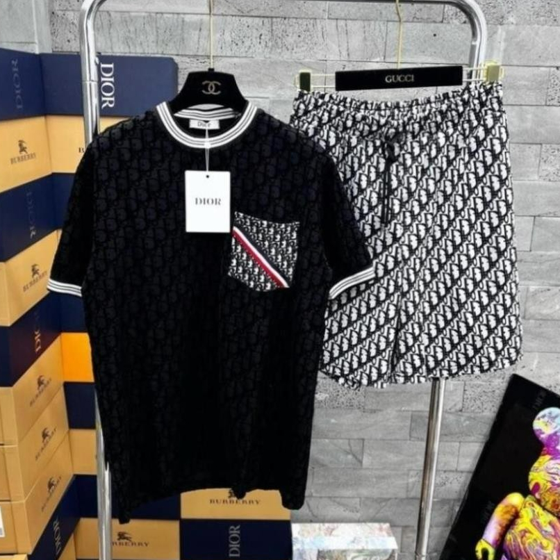 Bộ Quần Áo Nam Cộc Tay Đi Ô Chất Thun Lạnh Cao Cấp Cực Thoáng Mát, Bộ Nam Cộc Tay Hot Hit Hè 2025