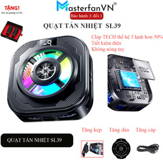 Quạt Tản Nhiệt Điện Thoai Sò Lạnh Thế Hệ Mới SL39 - Làm Lạnh Nhanh, Tiết Kiệm Điện Năng