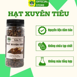  Hạt xuyên tiêu Chú Lâm Phù Sa loại đặc biệt đóng lọ 40g tiện lợi 