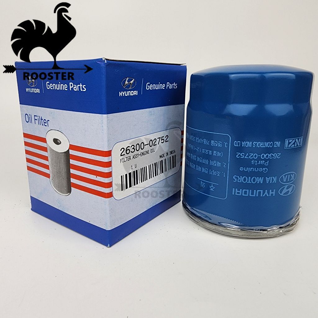 [Sỉ-Lẻ] Lọc nhớt, lọc đầu động cơ xe I10, Morning, Accent (1.4 Kappa), Soluto, Getz 1.1  (Mã: 2630002751/2630002752)