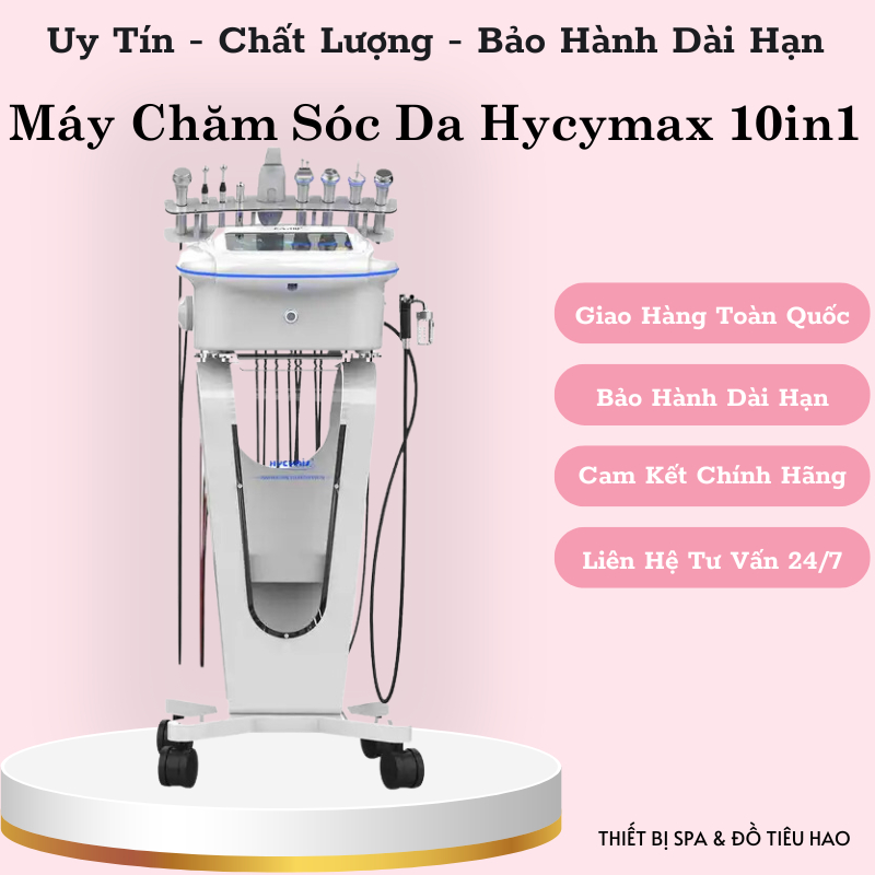Máy Chăm Sóc Da Hycymax 10in1 Chuyên Sâu Cho SPA-TMV