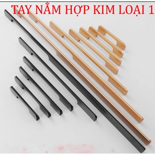 Tay nắm nhôm đúc 3 màu ,đen, vàng, bạc ,Tay Nắm cửa tủ ngăn kéó, chất liệu hợp kim nhôm nguyên khối