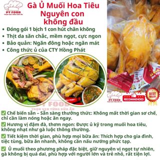  Gà ủ muối nguyên con không đầu công ty Hồng Phát  Giao Hỏa Tốc HCM  