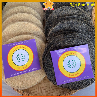 Bánh tráng mè trắng, mè đen combo 10 cái, (Bánh loại To, Lựu Bảo)_Đặc sản Huế