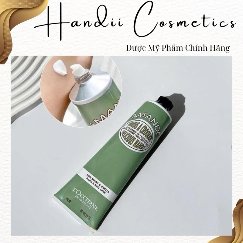 Kem dưỡng da tay Loccitane Amande Hạnh Nhân Shea Butter 30ml 75ml 150ml