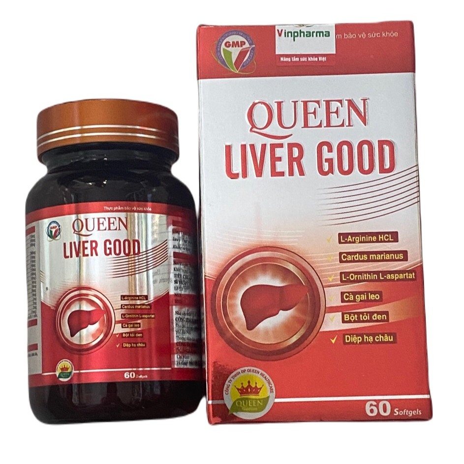 QUEEN LIVER GOOD – HỖ TRỢ THANH NHIỆT MÁT GAN GIẢI ĐỘC GAN