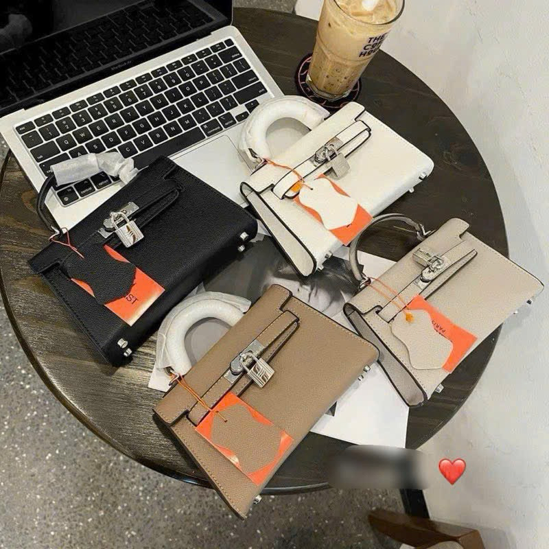 túi nữ hm size 19 dáng mới tag bạc kèm dây đeo chéo