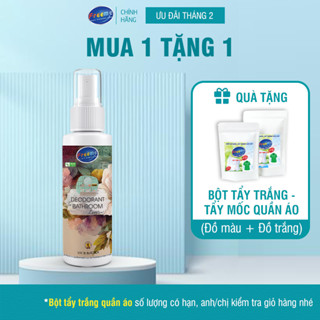 Khử mùi nhà vệ sinh Freeme làm thơm nhà tắm khử khuẩn toilet bồn cầu loại bỏ hoàn toàn mùi nước tiểu cống rãnh KMNVS01