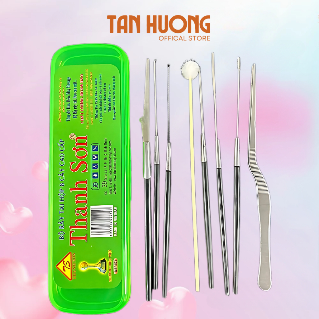 Bộ Rấy Tai Thanh Sơn 8 Chi Tiết