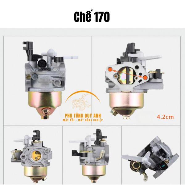 Chế máy nổ gx200, gx160