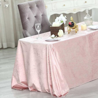 (TENCEL CHẤT MƯỢT) Khăn trải bàn vải tencel giả gấm sang trọng cỡ lớn phủ bàn tiệc cưới, đám hỏi